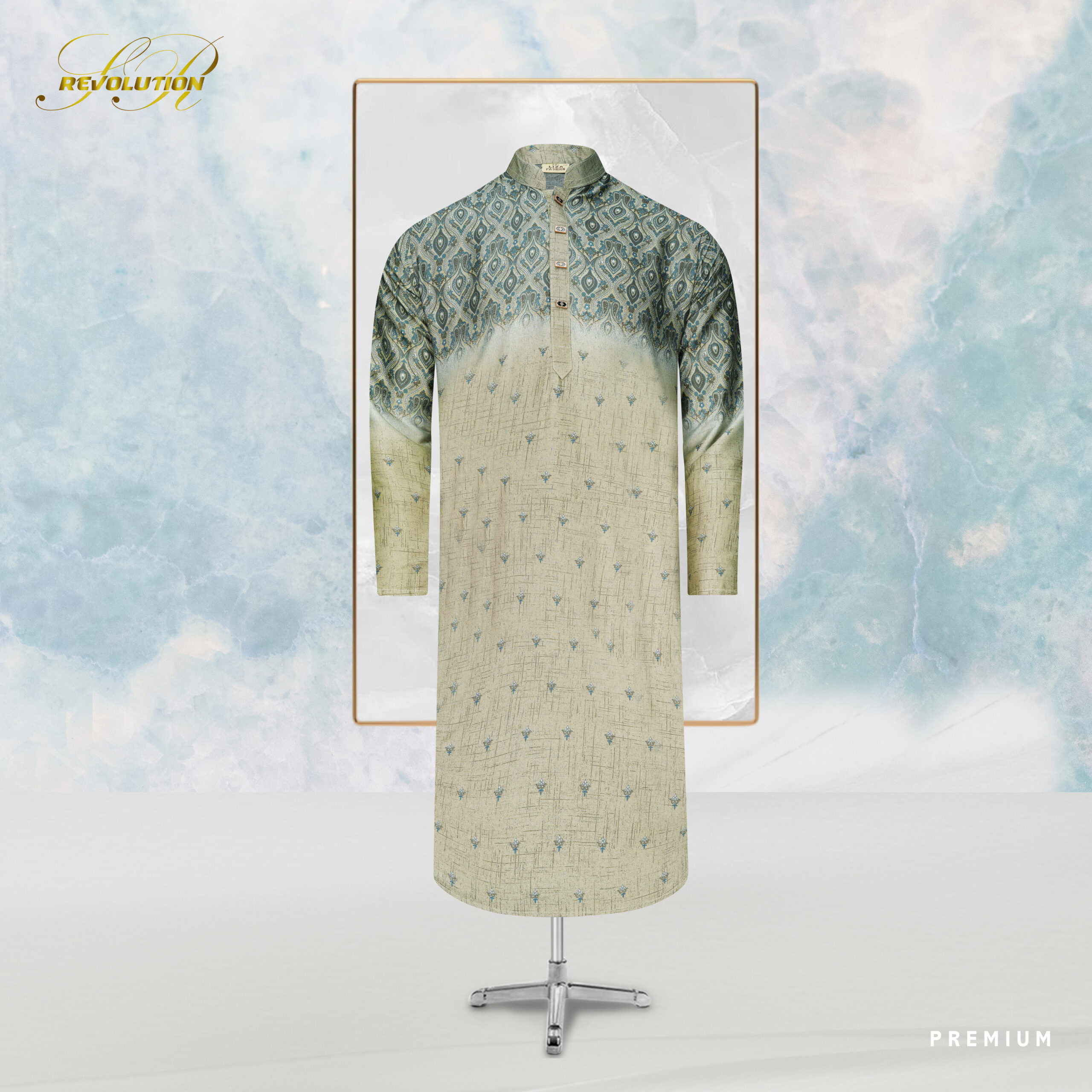 Premium Panjabi – Misty Elegance Edition
